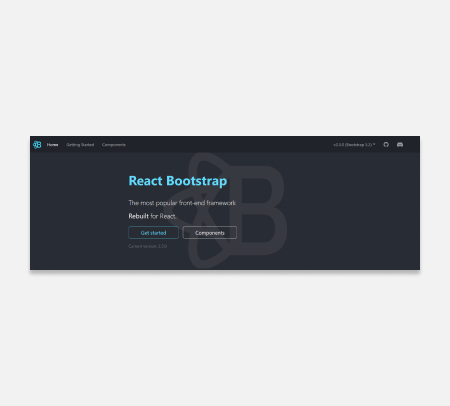 React libraries - React bootstrap